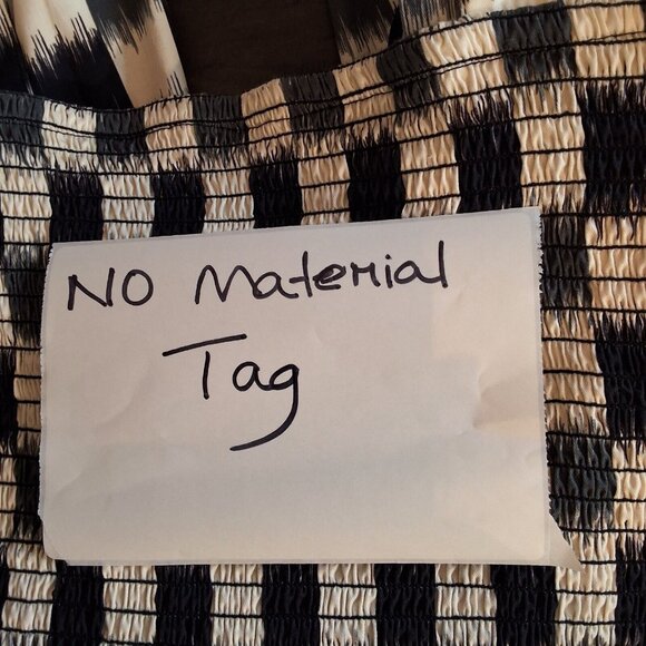 Autumn Adeigbo Nicolette Puff Sleeve Black & White Brushed Check Jumpsuit 2 - Picture 7 of 7